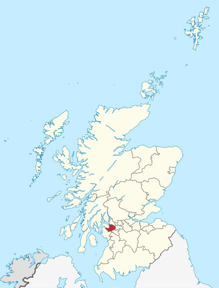 Renfrewshire in Scotland