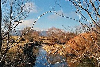 Upper reaches of the Río Adaja in the Valle de Amblés