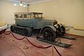 Lenin's Rolls-Royce Silver Ghost with Kégresse track, converted by the Putilov plant, at Gorki Leninskiye