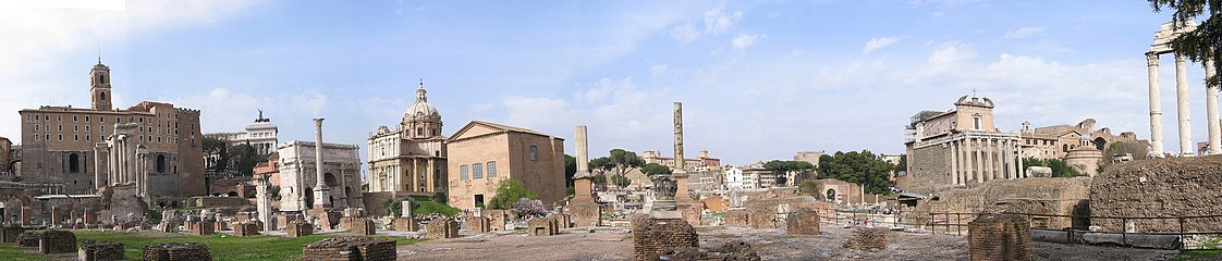 Forum Romanum, HiRes Panoramic view