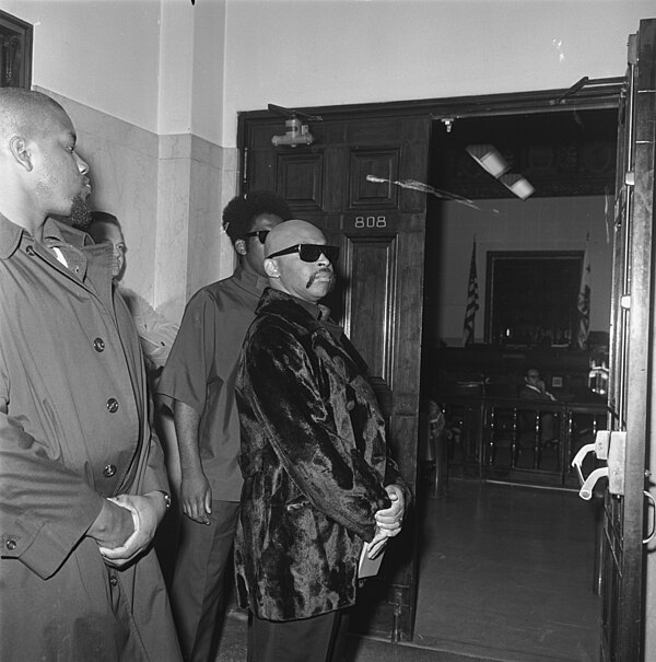 Karenga during his 1971 trial