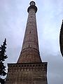 Minaret next to the Rotunda of Salonika. During the Ottoman period, the Rotunda was used as a mosque.