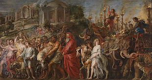 Rubens, Trionfo romano (1630 circa), National Gallery, Londra