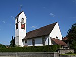 Reformierte Kirche mit Pfarrhaus