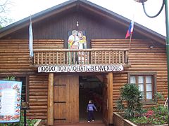 Casa de la colectividad rusa en Oberá.