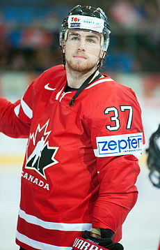 Ryan O'Reilly - Switzerland vs. Canada, 29th April 2012-3.jpg
