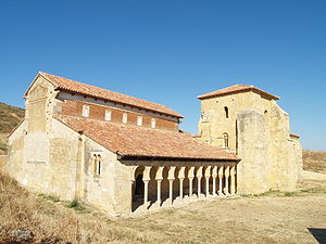 Vista del pórtico.