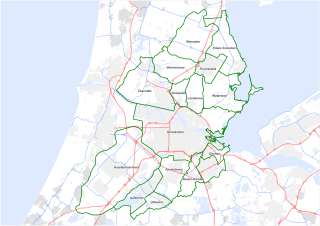 Amsterdam regional transport authority Group of 14 municipalities in North Holland