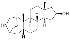 Structural formula of Samandarin