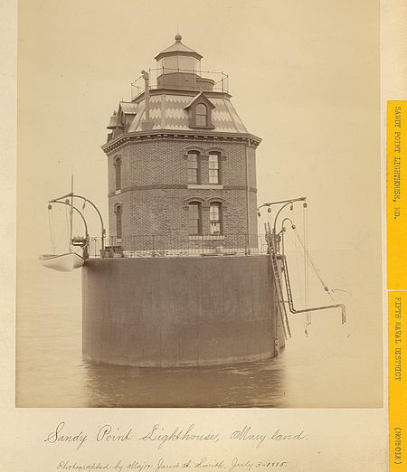 Sandy Point Shoal Light