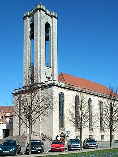 St. Lukes Church, Aarhus Church in Århus C, Denmark