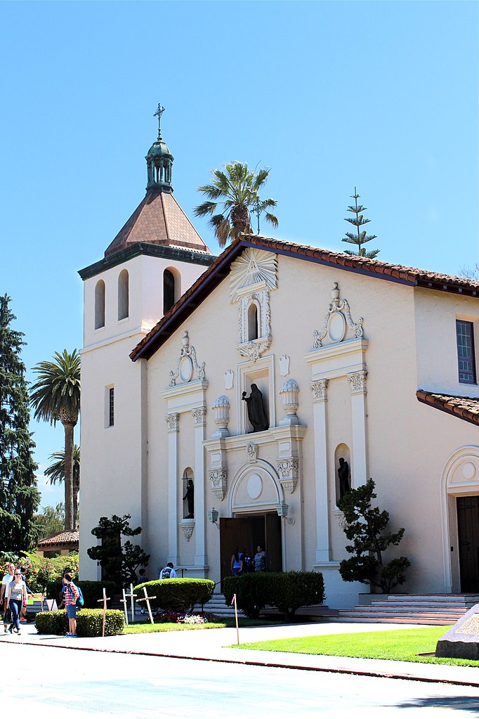 File:Santa Clara, CA USA - Santa Clara University, Mission Santa Clara de Asis - panoramio (3 ...