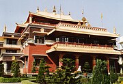 Le temple tibétain de l'Institut Vajra Vidya