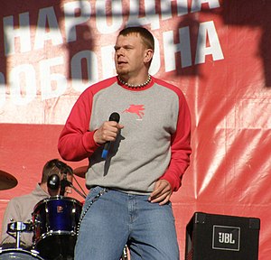 Співзасновник і багаторічний фронтмен гурту Сашко Положинський