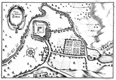 Schloss Trittau Plan Merian