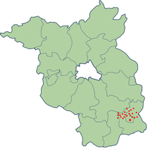 Niedersorbisch-wendische B-Schulen 1954/55