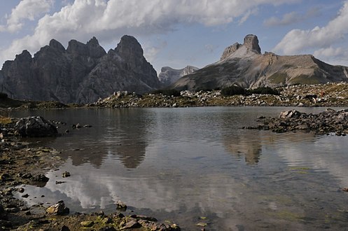 Raphael Mair: Seen auf der Langen Alpe bei Toblach