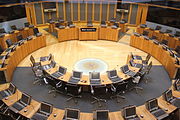 Debating Chamber of the Senedd of Wales