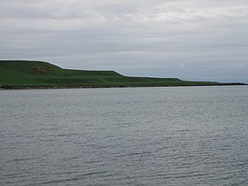 İskoçya'da kincraig noktasında yükselmiş bir dizi kıyı