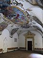 Siena, palazzo dell'università, cortile, affreschi 01.JPG