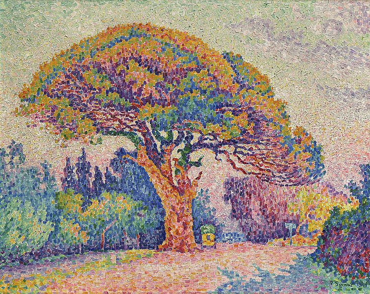 File:Signac - Le pin de Bertaud at Saint-Tropez, Ж-3341.jpg