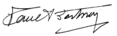 signature de Paul Bertnay