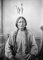 Tatánka Íyotake (Sitting Bull), Foto ca. 1883