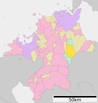 添田町位置図