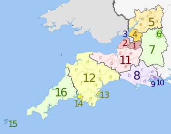 Localisation des subdivisions