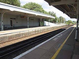 <span class="mw-page-title-main">Southwick railway station</span> Railway station in West Sussex, England