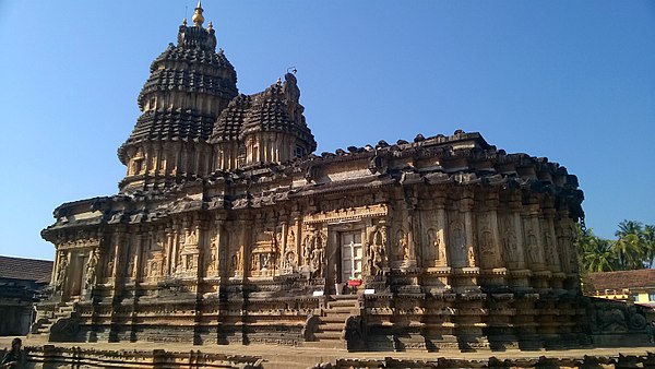 Sri Vidyashankara temple (1342 AD) at Sringeri