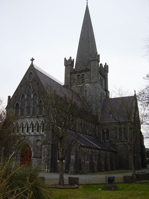 The Cathedral Church of St Mary, Tuam, the former episcopal seat of the Catholic archbishops, now used by the Church of Ireland.