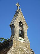 Bellcote at St Edmund's Church, Wootton, Isle of Wight, England