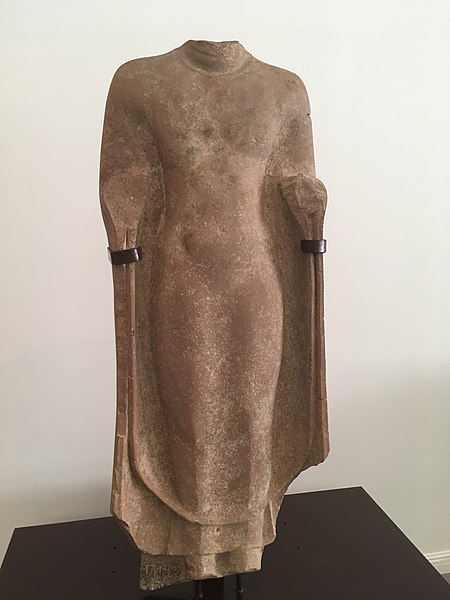 File:Standing Buddha Dvaravati Art 7 - 11 century CE IMG 7970.jpg