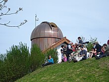 Die Sternwarte March bei der Eröffnung im Mai 2008