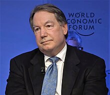 Steve Rusckowski, the chairman, president, and CEO of Quest Diagnostics at the World Economic Forum in 2017 Steve Rusckowski at the World Economic Forum.jpg