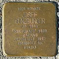 Stolperstein für Josef Günzburger (1883) in Memmingen.jpg