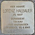 Stolperstein für Lorenz Halbauer (Wiener Neustadt).jpg