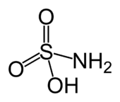 Struktur von Amidosulfonsäure