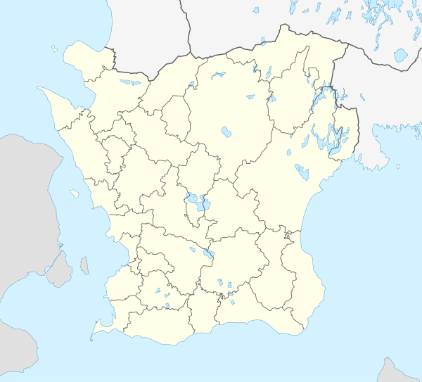 Sweden Scania location map.svg