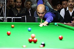 TEHRAN (Tasnim) – Amir Sarkhosh from Iran claimed a gold medal at the Snooker Single 15-Red event of ACBS 1st Asian Billiards Sports Championship.jpg