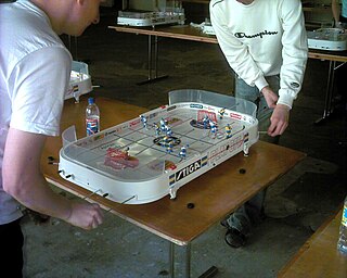 <span class="mw-page-title-main">ITHF table hockey</span> Table-top game simulating ice hockey