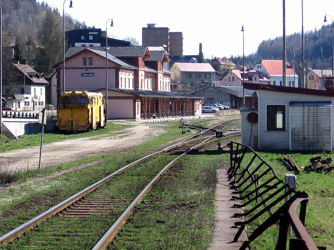 Železničná trať Železný Brod – Tanvald