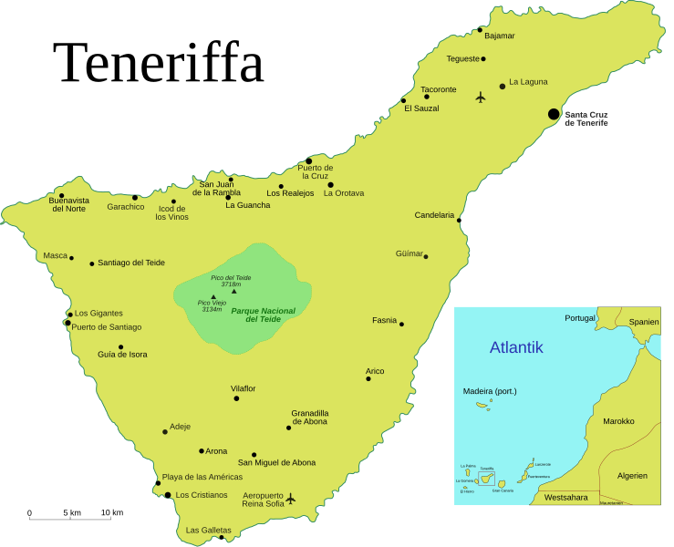 teneriffan kartta Fil:Teneriffa map.svg   Wikipedia, den frie encyklopædi teneriffan kartta