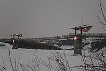 פארק Terwillegar Park Footbridge.jpg