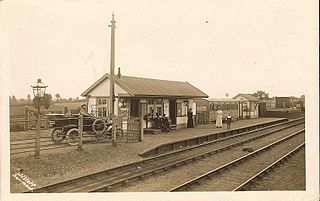 <span class="mw-page-title-main">Thaxted railway station</span> Former railway station in England