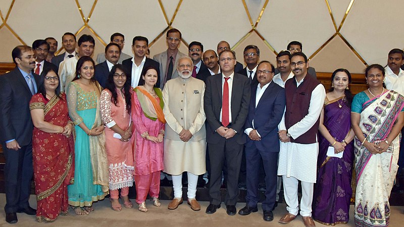 File:The Prime Minister, Shri Narendra Modi attends special community reception, in Doha, Qatar on June 05, 2016 (2).jpg