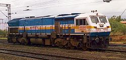 The WDP-4B class Locomotive of Indian Railways.jpg