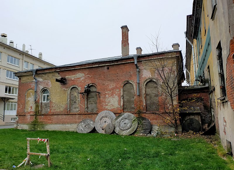 File:The building of the former Church of the Intercession of the Blessed Virgin Mary, Rasstannaya 20 Saint Petersburg, November 2022.ii.jpg