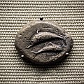 Thera - 525 BC - silver stater - two dolphins - quadratum incusum - London BM.jpg